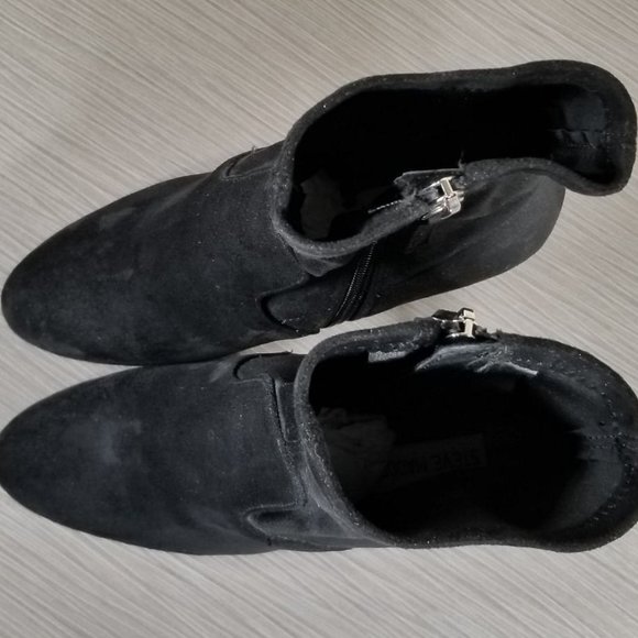 Steve Madden Edit Bootie, Black Textile, Womens Size 7.5 M - Picture 8 of 10